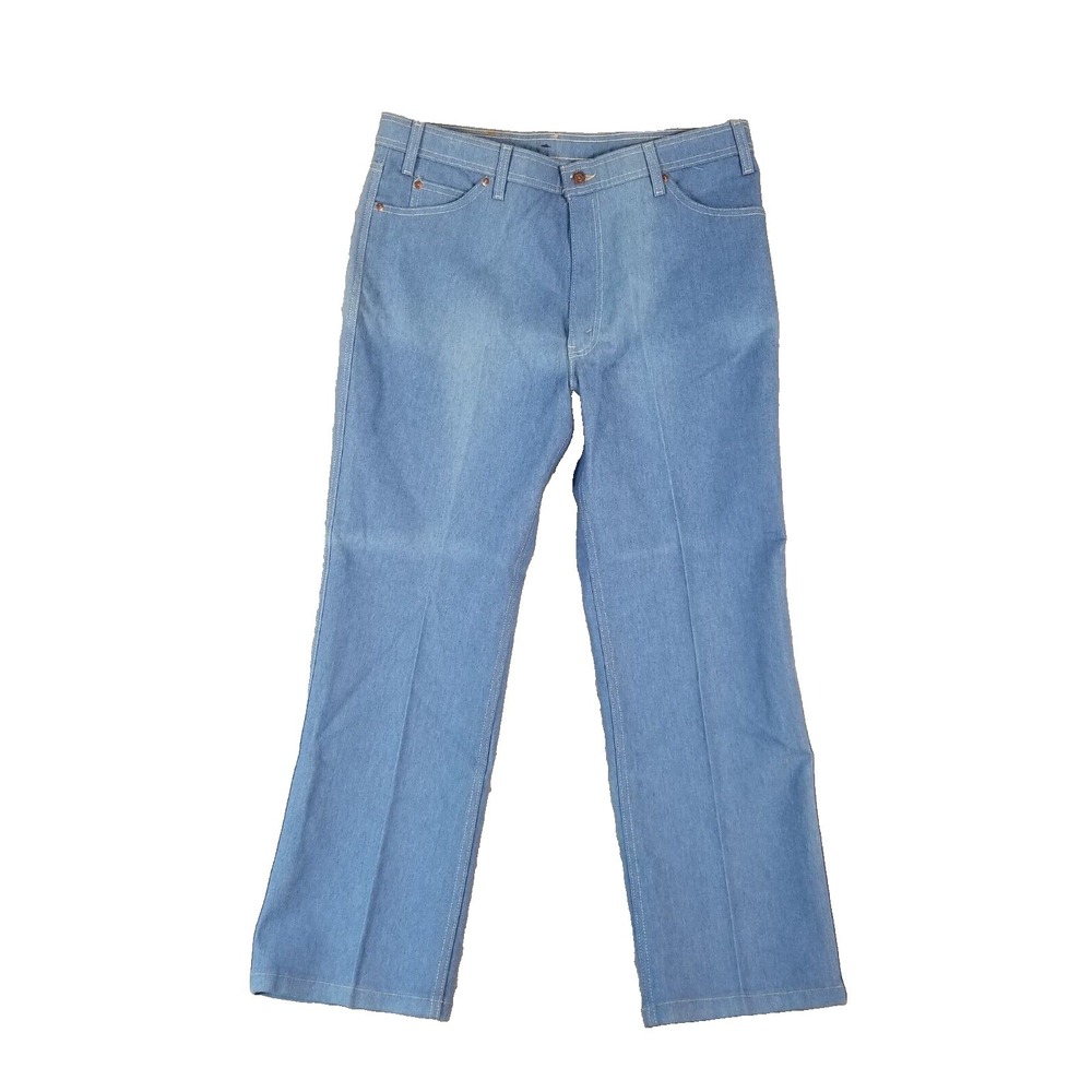 Levi's vintage action jeans men's 40x30 blue regular straight denim pants FLAWED
